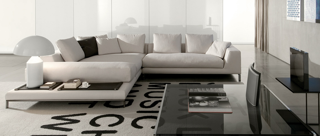 Divano Hamilton Islands by Minotti  |  design Rodolfo Dordoni